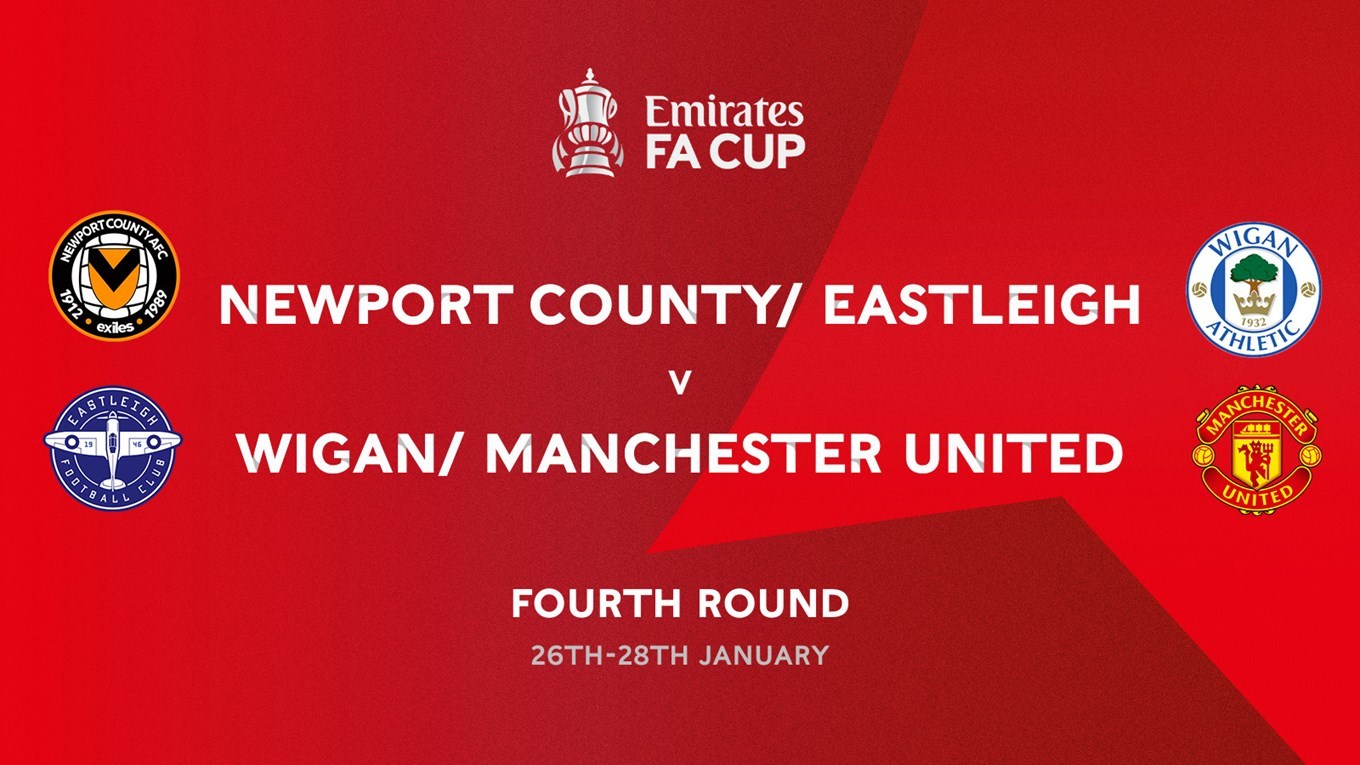 Newport County/ Eastleigh to Host Wigan/ Manchester United in Round ...